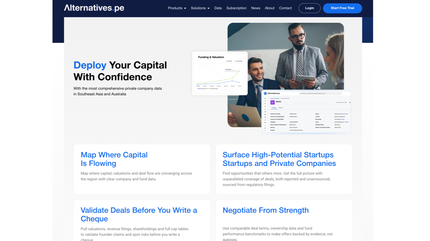 Alternatives.pe website copywriting & SEO